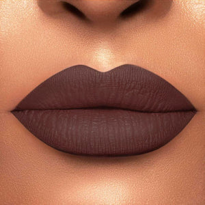 MUVA is a vegan liquid lipstick with a luxurious matte finish. Its deep eggplant purple hue will have you feeling like royalty. Infused with natural ingredients, MUV
