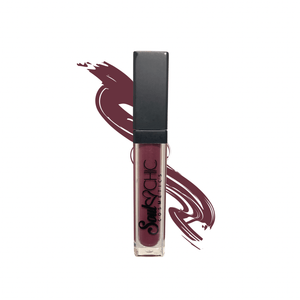 Conqueror is a unique organic matte lipstick that provides a vibrant violet hue with a twinkle of sparkles. This long-lasting formula creates an eye-catching stateme