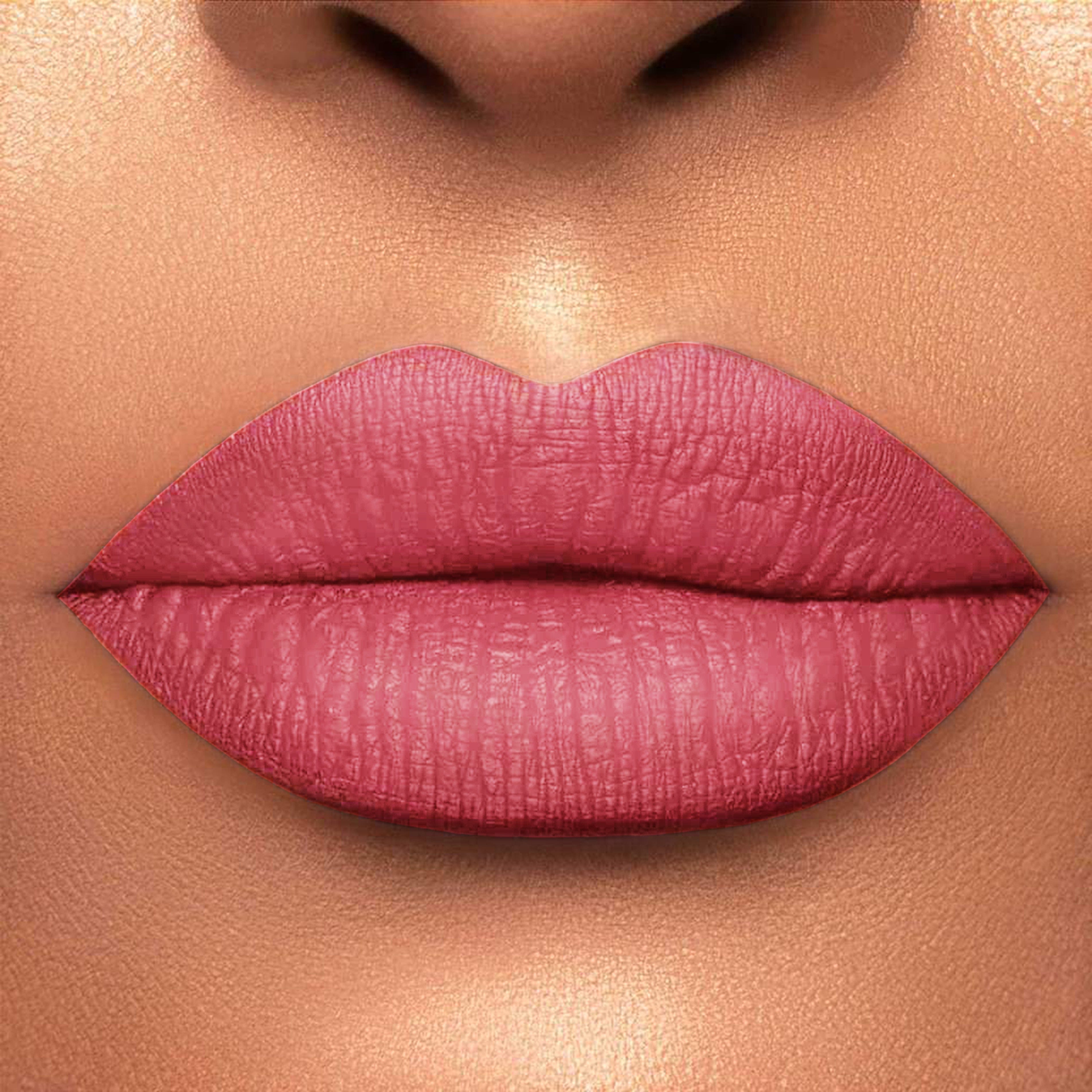 I'm Busy is a must-have vegan matte liquid lipstick with a bold, matte hot pink finish. Highly pigmented for maximum color coverage, its long-lasting formula is designed f