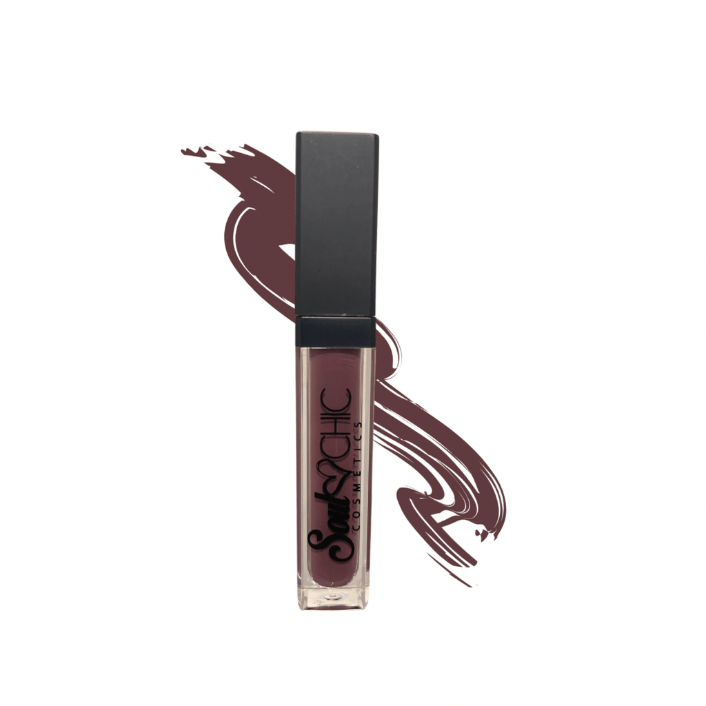 Vigilant is a deep blue violet matte liquid lipstick with an intense finish. It has a strong and long-lasting formula for a flawless look throughout the day. Its rev